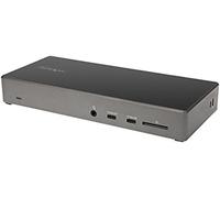 StarTech.com Dock USB-C - Docking Station USB Tipo C para 3 Monitores de 4K - con 100W de Entrega de Alimentación PD - Modo Alt DP 1.4 y DSC - 2x