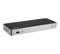 StarTech.com Dock USB C para 2 Monitores 4K 30Hz con HDMI y DisplayPort - Entrega de Potencia 60W - SD - Hub 4x Puertos USB-A 3.0 - Gb Ethernet - Audio - Compatible con Thunderbolt 3