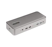 StarTech.com Docking Station KVM USB-C para Portátil, Replicador de Puertos USB