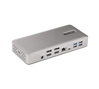 StarTech.com - Docking Station Multipantalla Thunderbolt 4 - Dock para Dos, Tres o 4 Monitores - 2x HDMI/2x DP - Hub Ladrón 7x U