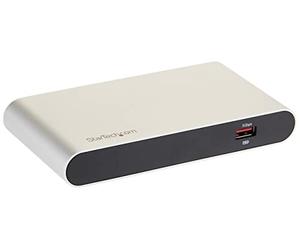 StarTech.com Docking Station Thunderbolt 3 a USB 3.1 con USB-C USB-A y Thunderbolt 3 - Replicador de Puertos con Hub Ladrón USB TipoC