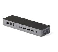 StarTech.com Docking Station Thunderbolt 3 Compatible con USB-C - para 2 Monitores 4K 60Hz DisplayPort 1.4 o 2 Monitores HDMI - para Un Monitor 8K - Dock TB3 USB Tipo C para Portátil - PD 96W y 5x USB - 10Gbps
