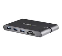 StarTech.com Docking Station USB-C con HDMI y VGA - para Mac y Windows -3x USB 3.0 - SD / micro SD - PD 3.0 - Adaptador USB C a USB 3.0