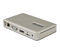 DOCKING STATION USB-C A VGA DISPLAYPORT REPLICADOR TIPO C DKM30CHDPDUE