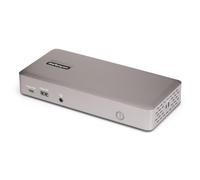StarTech.com Docking Station USB4 para 3 Monitores 4K60 HDMI o DisplayPort - Dock USB Tipo C - Hub USB de 6 Puertos - PD 100W