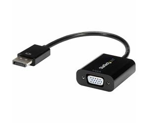 StarTech.com DP2VGA3 - Adaptador conversor de vídeo DisplayPort a VGA (1.2 m) negro