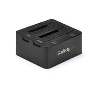 StarTech.com Dual-Bay USB 3.0 to SATA Hard Drive Docking Station, USB Hard Drive