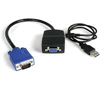 Startech Duplicador Divisor De Vídeo Vga 2 Puertos One Size Black