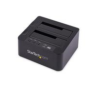 Base para Disco - StarTech.com SDOCK2U33RE Base USB 3.0 eSATA Copiadora de Disco SATA 2,5 3,5