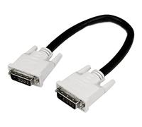 StarTech.com DVIDDMM1 - Cable de vídeo digital para monitor DVI-D, macho a macho, 0.3 m, negro