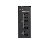 Startech Base Estación De Carga Usb De 7 Puertos One Size Black