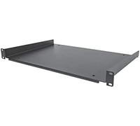 StarTech Estante 1U para rack – Bandeja universal voladiza SHELF-1U-12-FIXED-S, 19", 25 kg, 12"