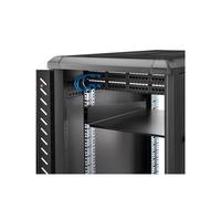 StarTech.com - Estante Bandeja 2U 22in (558,8mm) de Profundidad Fija para Armario Rack Universal de Servidores - de Acero de Ser