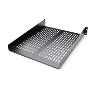 StarTech Bandeja para rack CABSHELF22V 2U ventilada 56 cm 23 kg acero negro