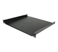 StarTech.com Estante Cantilever de 1U para Rack, de 16 Pulgadas de Profundidad, Bandeja Voladiza, Bandeja Cantilever para Armario Rack de 19 Pulgadas, Capacidad de Carga de 20kg, Acero (CABSHELF116)
