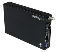 StarTech.com ET91000SFP2 - Conversor de Medios Ethernet UTP RJ45 a Fibra con una