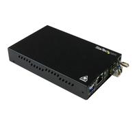 StarTech.com Conversor de Medios de Ethernet Gigabit de Cobre a Fibra - Monomodo LC - 20km