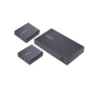 StarTech.com Extensor Divisor de 4 Puertos HDMI 4K 60Hz por Cable CAT6 Ethernet - Juego de Distribución 1x2 HDMI con IR y Power over Cable - Hasta 70m