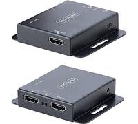 StarTech.com Extensor HDMI por CAT5/CAT6, 4K de 30Hz, para 39m o 1080p para 70m, Alargador HDMI, Juego Transmisor y Receptor PoC HDMI, Infrarrojos - para Vídeo Local