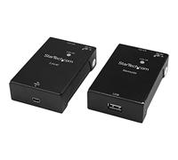 Startech Extensor Usb 2.0 Cat5 50 M One Size Black