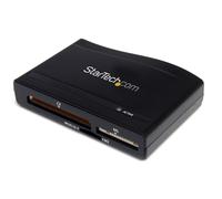 StarTech.com FCREADHCU3 - Lector Multi Tarjetas de Memoria Flash USB 3.0, Negro