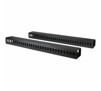 Panel de Gestión de Cables StarTech.com 0U 1,8m para Rack 40U