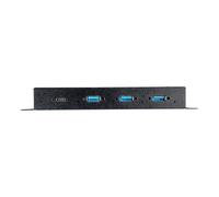 StarTech Hub USB HB31C3A1CME — 4 puertos (3x USB-A, 1x USB-C) 10Gbps Metal industrial Negro