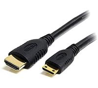 StarTech.com HDACMM1M - Cable HDMI con Ethernet, HDMI a Mini HDMI, 1 m