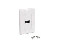 Startech.com hdmiplate placa de pared y cubierta de interruptor blanco