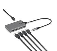 Startech.Com - Hub - 4 X Usb 3.2 Gen 1 + 1 X Usb-C + 1 X Usb-C 3.2 ... NUEVO
