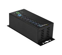 StarTech.com Hub Concentrador Ladrón USB 3.0 de 7 Puertos con Adaptador de Alimentación Externo - con Protección ESD de 350W
