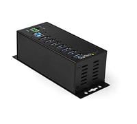 StarTech.com Hub Concentrador Ladrón USB 3.0 de 7 Puertos con Adaptador de Alimentación Externo - con Protección ESD de 350W ( HB30A7AME )