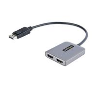 StarTech.com Hub Concentrador MST DisplayPort a 2 Puertos HDMI - HDMI Doble de 4K a 60Hz - Adaptador Multimonitor DisplayPort