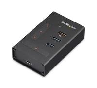 StarTech.com Hub Concentrador USB 3.0 (5Gbps) USB C a 3x USB-A y 1x USB Tipo C de 4 Puertos - Ladrón USB a USBC de Metal (HB30C3A1CST)