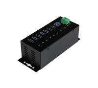 Hub USB - StarTech.com ST7300USBME Concentrador USB 3.0 7 Puertos Hub Protección Descargas