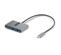 StarTech.com Hub Concentrador USB-C de 4 Puertos con Entrega de Alimentación de 100W de Paso - Ladrón USB Tipo C - - 2x USB-A +