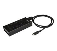 StarTech.com Hub Concentrador USB C de 7 Puertos - Ladrón USB Tipo C a 5x USB-A