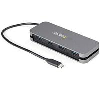 Startech.com hub ladrón usb c de 4 puertos - 4x usb-a - concentrador
