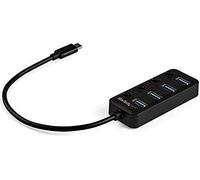 Startech.com hub ladrón usb c de 4 puertos - concentrador usb tipo c