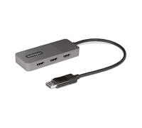 StarTech.com Hub MST de 3 Puertos - Multiplicador Divisor DisplayPort a 3 Puertos HDMI 4K60Hz - Adaptador Gráfico DP 1.4 Multimonitor - Cable de 30cm - Alimentado por USB - Solo Windows (MST14DP123HD)