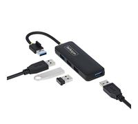 StarTech.com Hub USB-A a 4 porte, 5 Gbps, alimentato via bus, mini (PLAYSTATION)