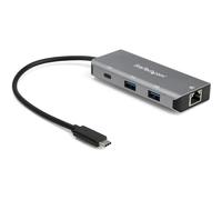StarTech.com Hub Ladrón USB C con Puerto de Red Ethernet Gigabit RJ45 GbE - Concentrador USB Tipo C USB 3.2 Gen 2 de 10Gbps con