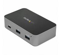 StarTech.com - Hub USB-C de 3 Puertos con Puerto de Red Ethernet - 10Gb - Alimentado - 2xUSB-A 1xUSB-C