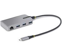 StarTech.com Hub USB-C de 3 Puertos USBA - USB 3.0 de 5Gbps - Alimentado por el Bus - Concentrador USB-C de 3 Puertos USB-A -