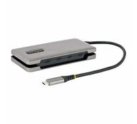 StarTech Hub USB-C HB31CM4CPD3 4 puertos USB 3.2 Gen 2 10Gbps PD 100W de paso Gris