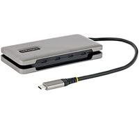 StarTech Hub USB-C HB31CM4CPD3 4 puertos USB 3.2 Gen 2 10Gbps PD 100W de paso Gris