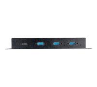 StarTech.com HUB de interfaz USB 3.2 Gen 2 (3.1 Gen 2) Type-C 10000 Mbit/s Negro