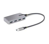 StarTech.com Hub USB de 4 puertos – USB 3.0 5Gbps, alimentado por bus, cable 30 cm