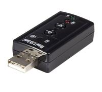 StarTech.com Tarjeta de Sonido 7,1 Virtual USB Externa Adaptador Conversor