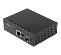 StarTech.com Industrial Fiber to Ethernet Media Converter - 1Gbps SFP to RJ45/ C